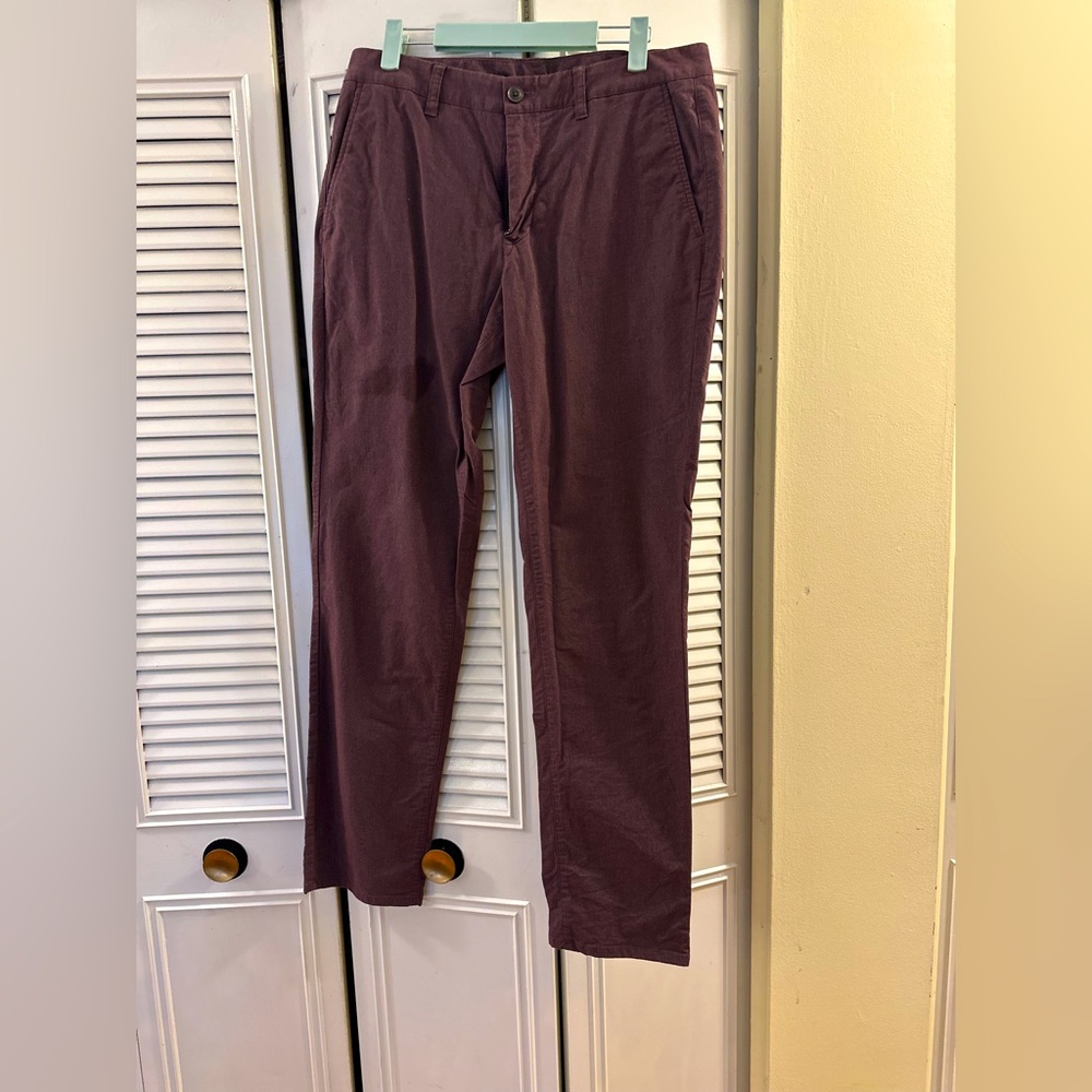 Bonobos Men's Burgundy Pants